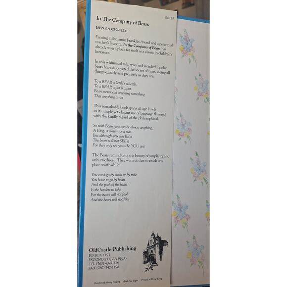 Children's In The Company of Bears- A. B. Curtiss autographed 1st edition- - Picture 9 of 11